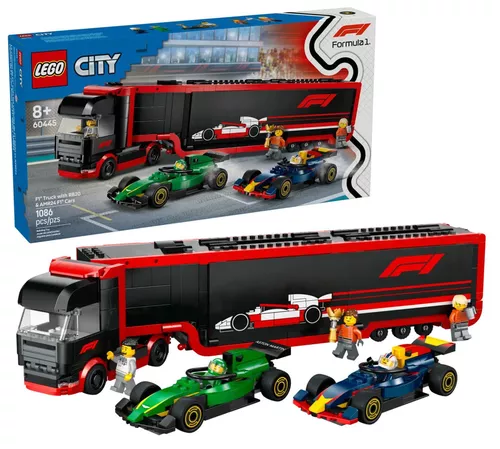 cumpără Set de construcție Lego 60445 City F1 Truck With Rb20 & Amr24 în Chișinău 