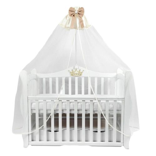 купить Кроватка PernaMea Baldachin Satin Maro (PM.101638/1) в Кишинёве 