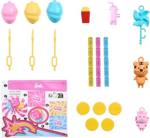 купить Кукла Barbie JFV67 Detectivi pe plajă, păpușa Malibu в Кишинёве 