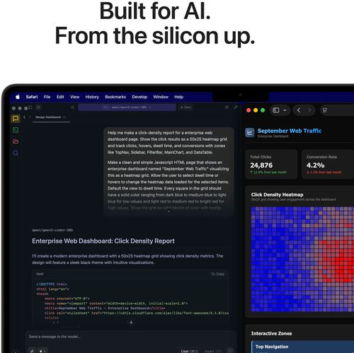 купить Ноутбук Apple MacBook Pro 14" M5 Pro 15c/16g RAM 24GB SSD 1TB Space Black MGDR4 в Кишинёве 