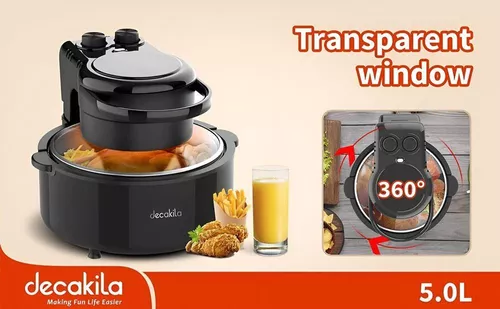 купить Аэрогриль Decakila KEEC045B 1200W 5L в Кишинёве 