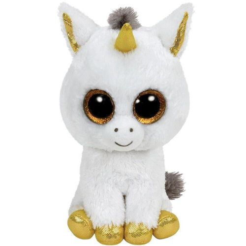купить Мягкая игрушка TY TY36825 PEGASUS white unicorn 24 cm в Кишинёве 