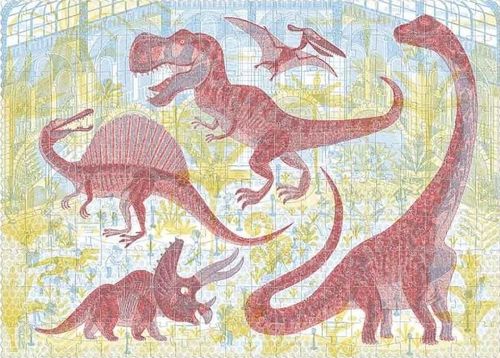 купить Головоломка Londji PZ393 Puzzle - Discover the Dinosaurs в Кишинёве 