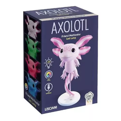 купить Ночной светильник Lisciani Giochi 113590 Mini lampa LED Axolotl в Кишинёве 