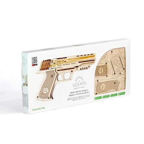 cumpără Set de construcție Ugears 42348 Pistol Wolf-01 în Chișinău 