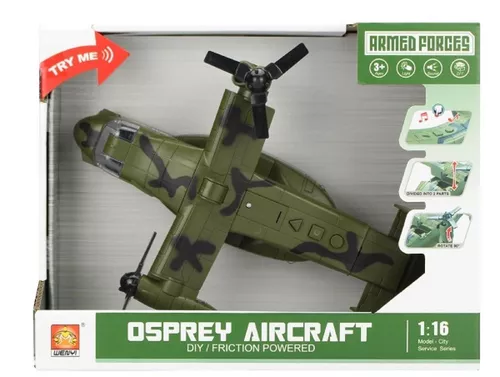 купить Машина Wenyi 491A 1:16 Avion cu inerție Osprey aircraft в Кишинёве 