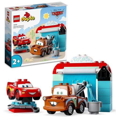 cumpără Set de construcție Lego 10996 Lightning McQueen & Maters Car Wash Fun în Chișinău 