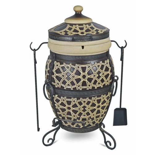 cumpără Ceaun grătar Grand Tandyr GT0009 Tandoor Marrakesh size L cu capac rabatabil în Chișinău 