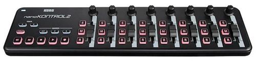 купить Аксессуар для музыкальных инструментов Korg Nanokontrol-2 BK USB keyboard controller в Кишинёве 