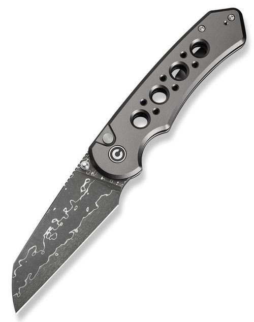 купить Нож походный Civivi C24067-DS1 Pragma Prime, mâner aluminiu, Button Lock в Кишинёве 