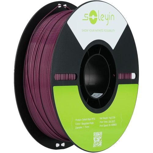 cumpără Filament pentru imprimantă 3D Creality Soleyin basic PETG Mangosteen Purple în Chișinău 