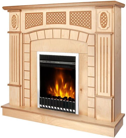 купить Камин электрический ArtFlame Amsterdam wood & Gala silver в Кишинёве 