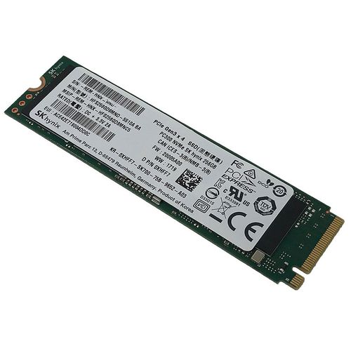 купить 256GB SSD NVMe M.2 Gen3 x4 Type 2280 Hynix HFM256GDJTNI-82A0A, Read 2200MB/s, Write 900MB/s (solid state drive intern SSD/внутрений высокоскоростной накопитель SSD) в Кишинёве 