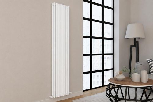 cumpără Radiator Carisa TUBULOUS 1800x360 9016 TEX White (8 elem) dt30=680w alum în Chișinău 