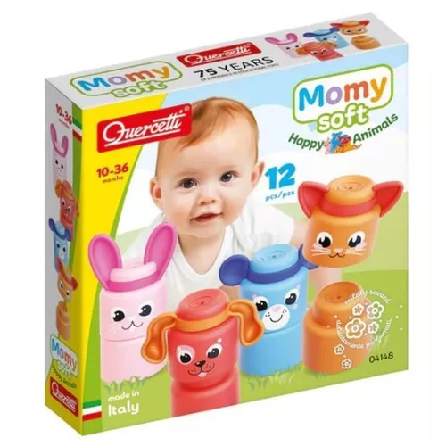 купить Конструктор Quercetti 4148 Momy Soft Animals в Кишинёве 