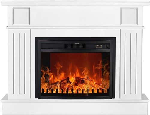 cumpără Șemineu electric ArtFlame Marina maxi & Zakinthos, 900x1165x330 mm, Alb în Chișinău 