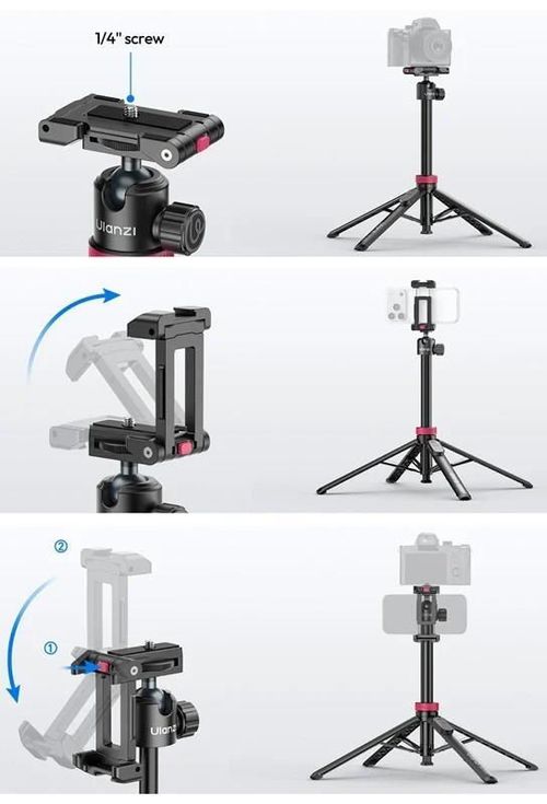купить Штатив Ulanzi MT-44 B 2-in-1 Selfie Stick Tripod в Кишинёве 