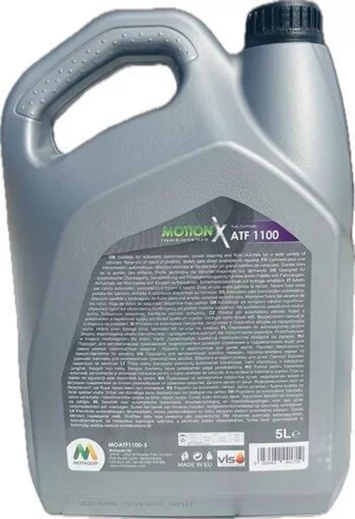 cumpără Ulei Motaquip MOATF1100-5 ATF.MQP 5L TOYOTA WS/T-IV/AISIN JVS3309/DEXRON III/VWG052025A2 pentru cutie automată în Chișinău 