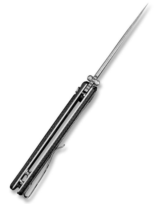 купить Нож походный Sencut S21012-2 Crowley, mâner Micarta, Button Lock в Кишинёве 