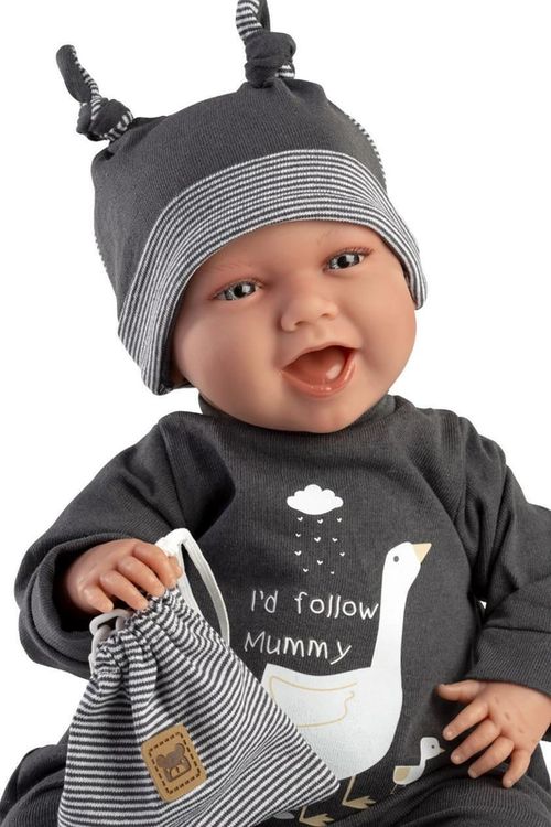купить Кукла Llorens 74107 Mimo Sonrisas Pijama Gris в Кишинёве 