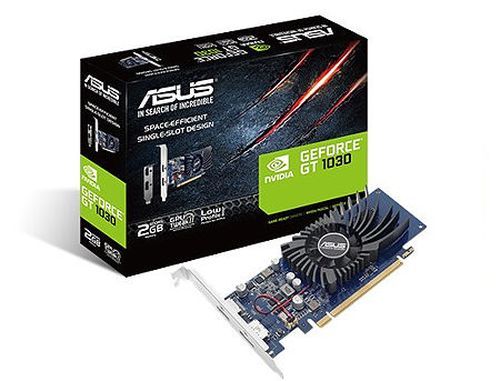 купить ASUS GT1030-2G-BRK, GeForce GT1030 2GB GDDR5, 64-bit, GPU/Mem clock 1506/6008MHz, PCI-Express 3.0, Dislpay Port/HDMI (placa video/видеокарта) в Кишинёве 