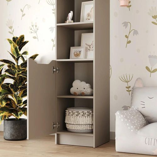 купить Шкаф детский MebelStar LILU 1D 40x40x210 Cashmere (MBS-1314) в Кишинёве 