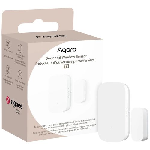 cumpără Senzor pentru uși și geamuri Aqara Zigbee Door and Window Sensor T1, Apple HomeKit în Chișinău 