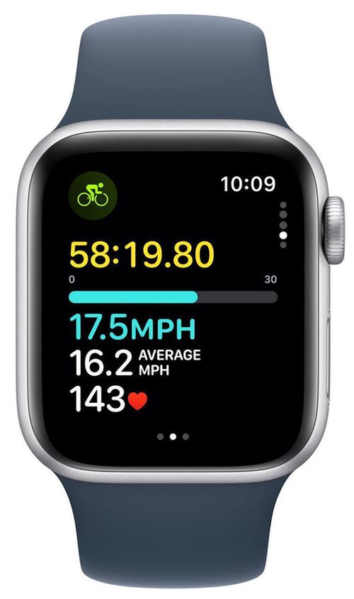 купить Смарт часы Apple Watch Series SE2 GPS 40mm Silver - M/L MRE23 в Кишинёве 