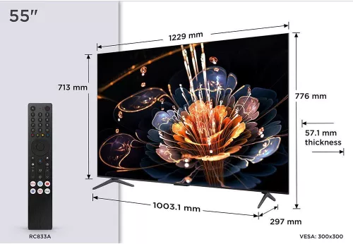 купить Телевизор TCL MiniLed Smart 55C69KS, Ultra HD 4K в Кишинёве 