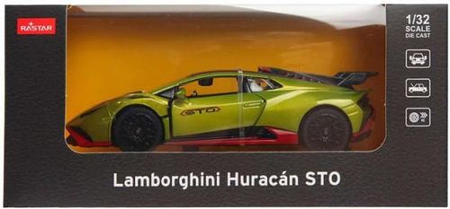 cumpără Mașină Rastar 64300 Die cast 1:32 Lamborghini Huracan STO, verde, 58254 în Chișinău 