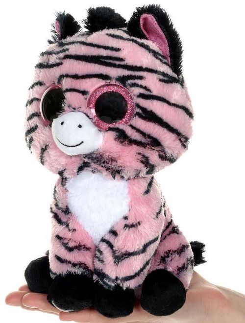 купить Мягкая игрушка TY TY37035 ZOEY pink zebra 24 cm в Кишинёве 