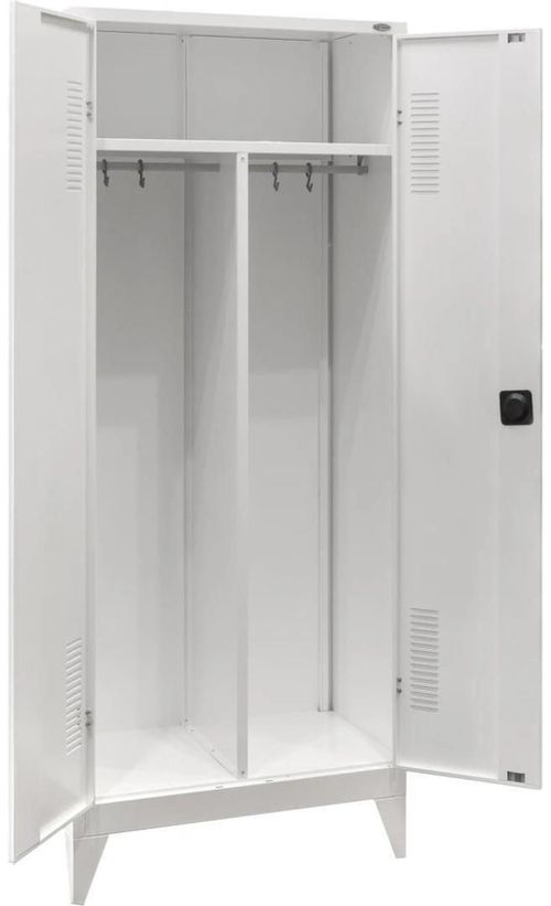 купить Офисная металлическая мебель УХЛ-МАШ ШО-Н-800 Шкаф одежный на ножках (1950х800х500) в Кишинёве 
