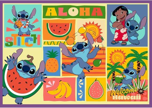купить Головоломка Trefl 13311 Puzzles 4x250 Amazing Stitch Disney Lilo&Stitch в Кишинёве 