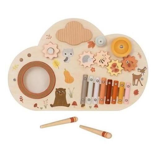cumpără Tablă dezvoltare Baby Mix 58988 Busy-board Montessori Wood în Chișinău 