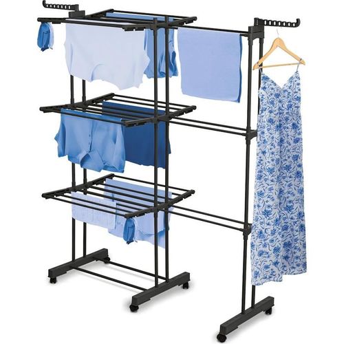 купить Сушилка для белья Konighoffer Ultra 135x66x173cm Black в Кишинёве 