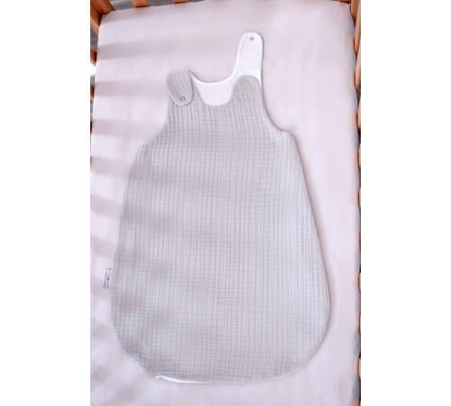 cumpără Lenjerie de pat pentru copii Veres 125.10.01 cпальник муслин серый (0-9мес.) în Chișinău 