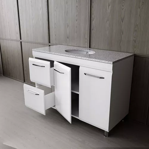 купить Шкаф под умывальник miscellaneous MODERN 120 (GR 120) Coș Rufe Alb New в Кишинёве 