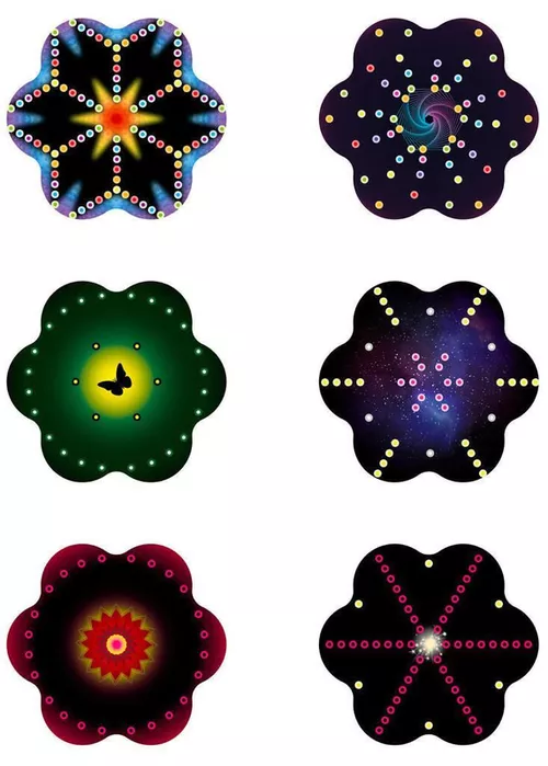 купить Набор для творчества Quercetti 2850 Play Creativo STRING ART Mandala в Кишинёве 