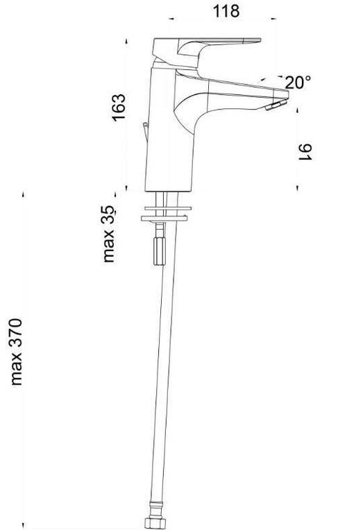 cumpără Baterie lavoar HERZ Infinity i11 lavoar M UH00014 în Chișinău 