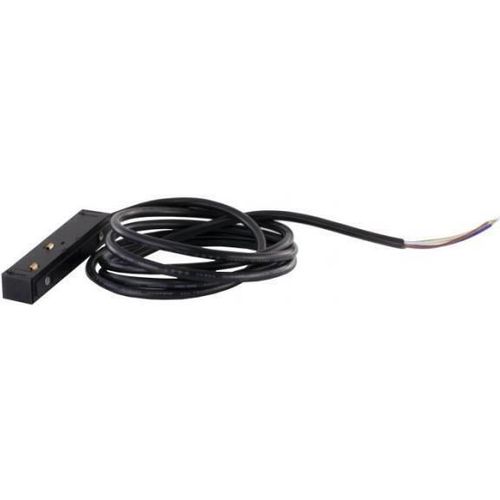 купить Аксессуар для освещения LED Market Conector Alimenatare Live end LM-IS-200 (with 200cm input cable), Black в Кишинёве 