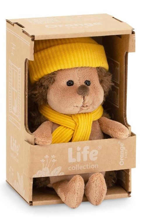 cumpără Jucărie de pluș Orange Toys OS001-219/15С Prickle the Hedgehog in a yellow hat 15cm în Chișinău 