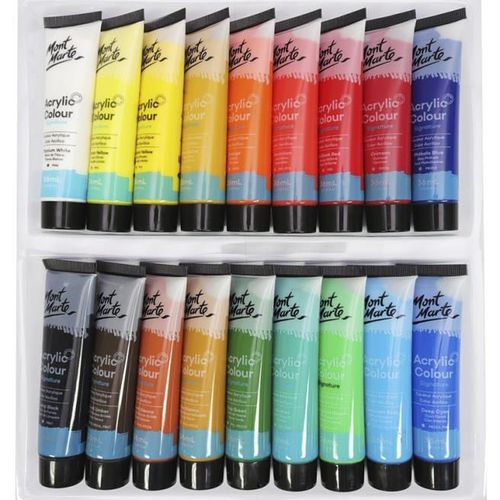 cumpără Set de creație Mont Marte MSCH1836 Set de vopsea acril 18 culori x 36ml în Chișinău 