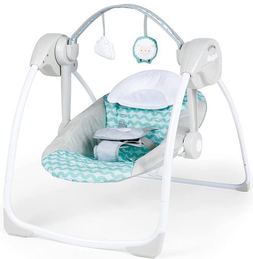 купить Детское кресло-качалка Bright Starts 12536 portabil Ingenuity Swingity Swing, Goji в Кишинёве 