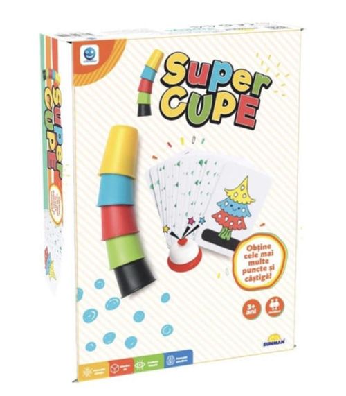 cumpără Joc educativ de masă Noriel S00003145 Smile Games, Joc cu supercupe în Chișinău 