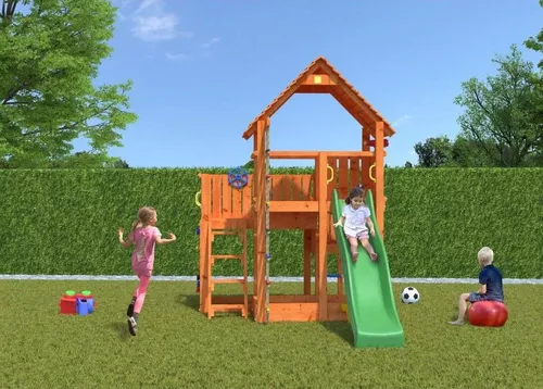 cumpără Teren de joacă Fungoo BIG LEADER / teak impr. în Chișinău 