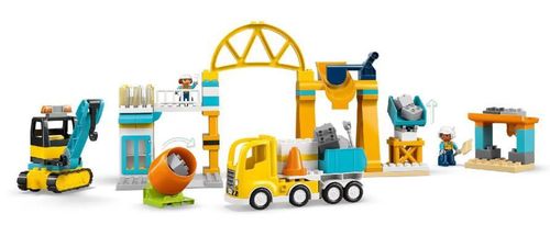 купить Конструктор Lego 10476 Construction Site and Vehicles 3in1 в Кишинёве 