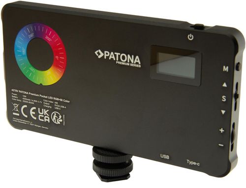 купить Освещение для фото-видео Patona 4278, RGB pocket video light в Кишинёве 
