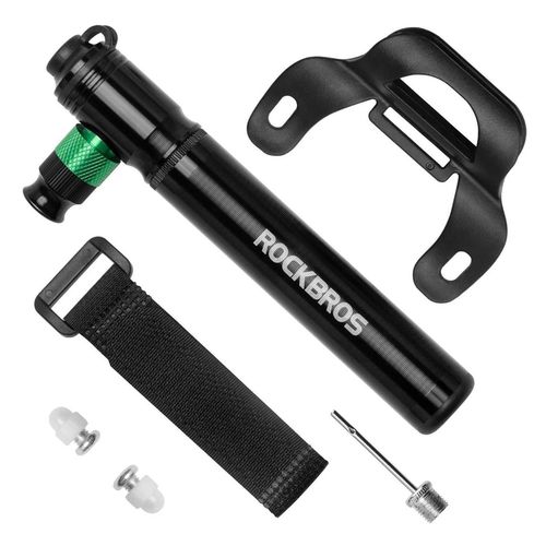 купить Аксессуар для велосипеда Rockbros 42320001001 Pompa pentru bicicleta din aluminiu, 110 PSI в Кишинёве 