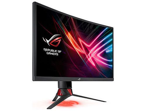 cumpără Monitor 31.5" ASUS ROG Strix XG32VQ Curved Gaming Monitor 2K WIDE 16:9, 0.2724, 4ms, 144Hz, Adaptive-Sync(FreeSync), Asus Aura RGB, Contrast 3000:1, 30 ~222 KHz (H) /48 ~144 Hz, 2560x1440, HDMI/DisplayPort/Mini DisplayPort 1.2, USB 3.0 (monitor/монитор) în Chișinău 