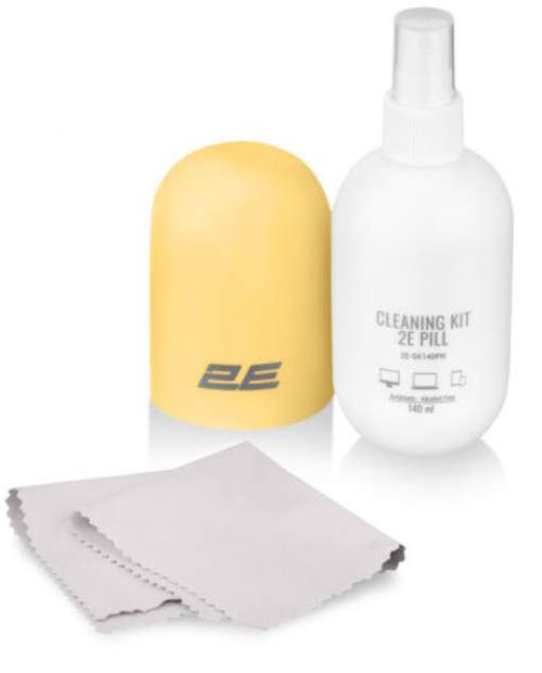 cumpără Produs de curățare pentru PC 2E 2E-SK140YW, 2in1, White-yellow în Chișinău 